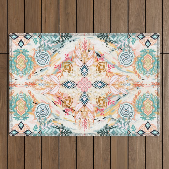 Wonderland in Spring Outdoor Rug Gallery Image 1