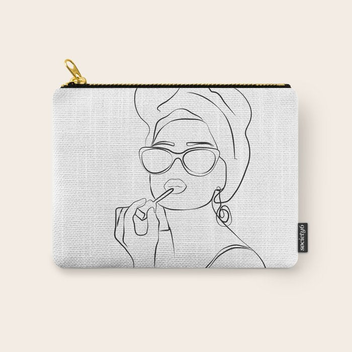 Audrey Hepburn Carry All Pouch Gallery Image 1