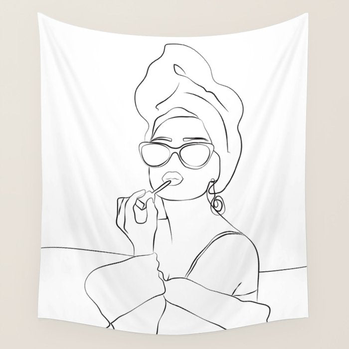 Audrey Hepburn Wall Tapestry Gallery Image 1