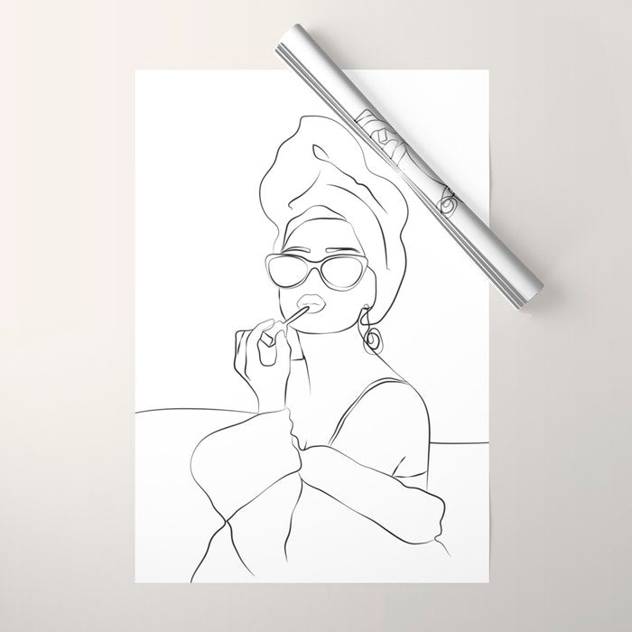 Audrey Hepburn Wrapping Paper Gallery Image 1