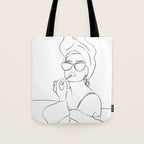 Audrey Hepburn Tote Bag Gallery Image 1