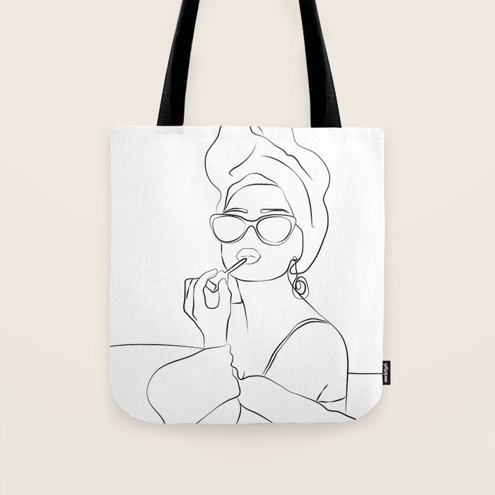 Audrey Hepburn Tote Bag Gallery Image 1