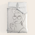 Audrey Hepburn Duvet Cover Gallery Image 6