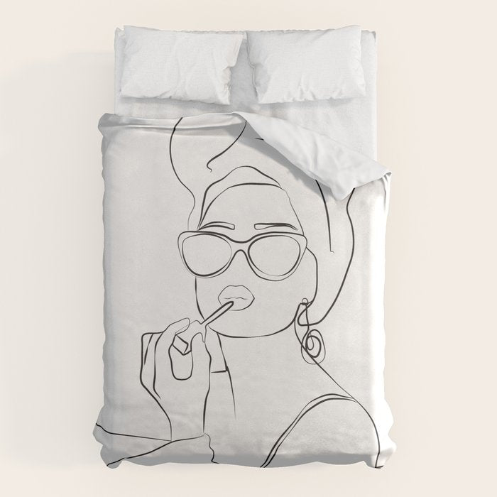 Audrey Hepburn Duvet Cover Gallery Image 6