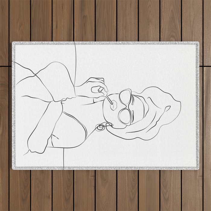 Audrey Hepburn Outdoor Rug Gallery Image 1
