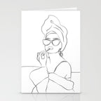 Audrey Hepburn Stationery Card Gallery Image 2