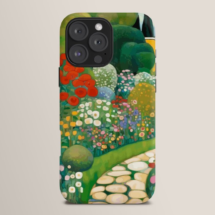 Klimt Garden Floral Landscape iPhone Case Gallery Image 16
