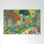 Klimt Garden Floral Landscape Welcome Mat Gallery Image 1