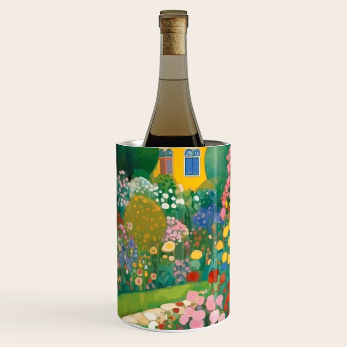 Klimt Garden Floral Landscape Wine Chiller Gallery Image 3