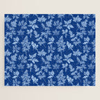 Herbal Blue Cynotype 01 Jigsaw Puzzle Gallery Image 1