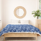 Herbal Blue Cynotype 01 Duvet Cover Gallery Image 3