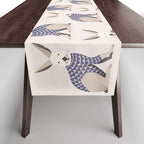 Whimsical European Hare Table Runner Gallery Image 1