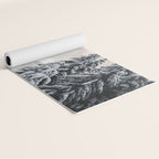 Winter Woods II - Snow Capped Forest Adventure Nature Photography Yoga Mat Gallery Image 2