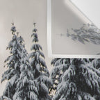 Winter Woods II - Snow Capped Forest Adventure Nature Photography Wall Tapestry Gallery Image 3