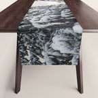 Winter Woods II - Snow Capped Forest Adventure Nature Photography Table Runner Gallery Image 1