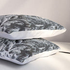 Winter Woods II - Snow Capped Forest Adventure Nature Photography Pillow Sham Gallery Image 3