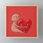 Valentines 01 Mini Art Print Gallery Image 1