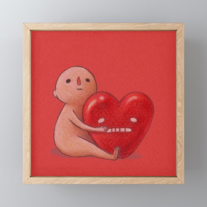 Valentines 01 Mini Art Print Gallery Image 1