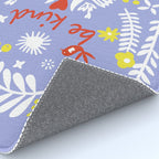 be kind - scandinavian folk art illustration Rug Gallery Image 4