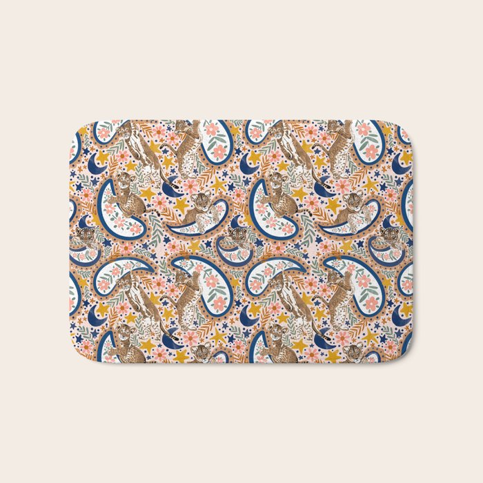  Leopard Cubs and Stars Bath Mat Gallery Image 1