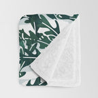 Fox Snow Walk, Animals Wildlife Winter, New Years Christmas Forest Wildlife Painting Throw Blanket Gallery Image 3