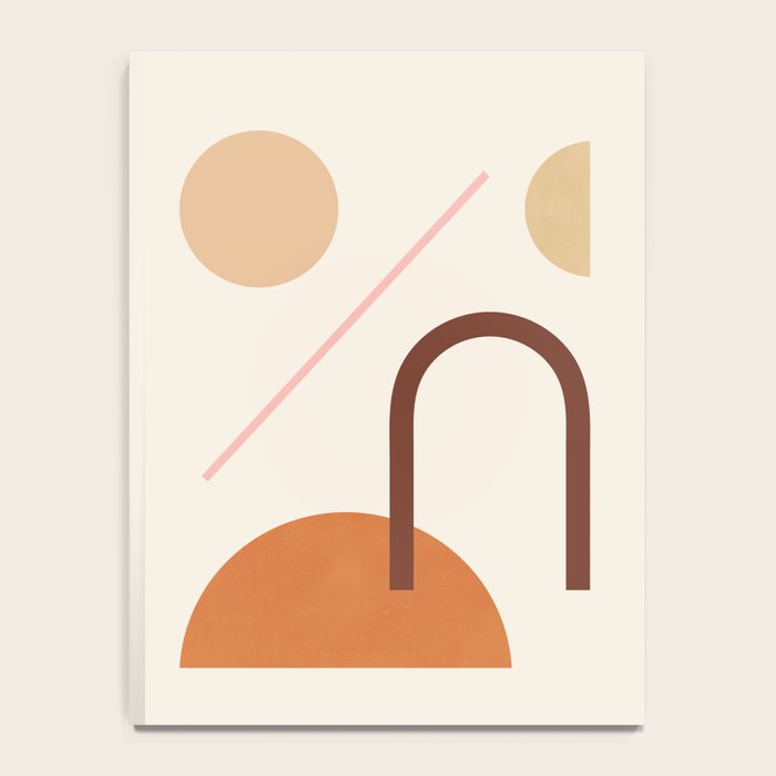 Abstraction_GEOMETRIC_SHAPE_ART_Minimalism_001C Notebook Gallery Image 4