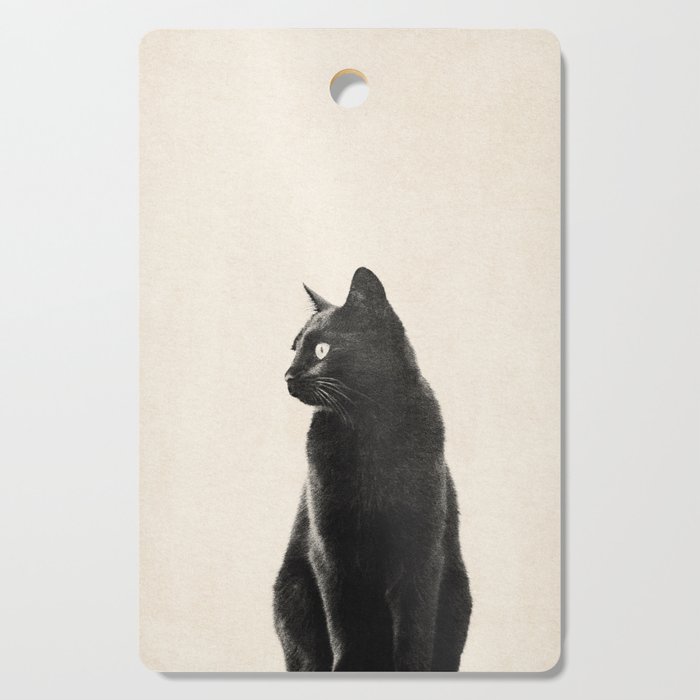 Black Cat Cutting Board Gallery Image 1