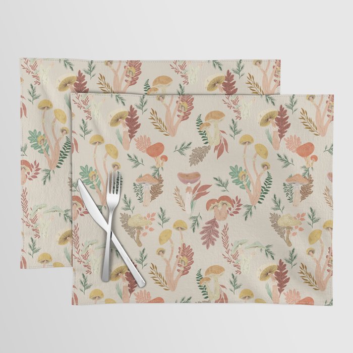 Wild mushrooms I Placemat Gallery Image 1