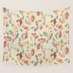 Wild mushrooms I Wall Tapestry Gallery Image 4