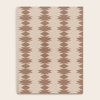  Geometric Southwestern Pattern XLV Desert Beige Notebook Gallery Image 4