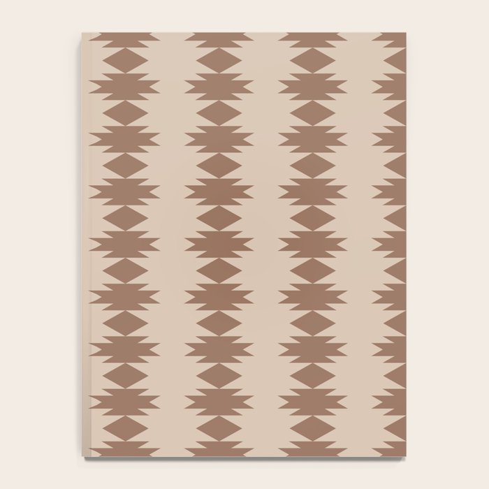  Geometric Southwestern Pattern XLV Desert Beige Notebook Gallery Image 4