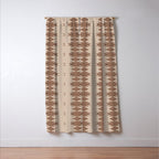  Geometric Southwestern Pattern XLV Desert Beige Window Curtain Gallery Image 3