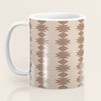  Geometric Southwestern Pattern XLV Desert Beige Coffee Mug Gallery Image 3