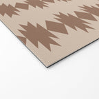  Geometric Southwestern Pattern XLV Desert Beige Welcome Mat Gallery Image 2