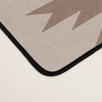  Geometric Southwestern Pattern XLV Desert Beige Desk Mat Gallery Image 4