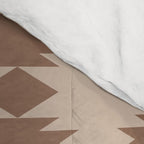  Geometric Southwestern Pattern XLV Desert Beige Comforter Gallery Image 4