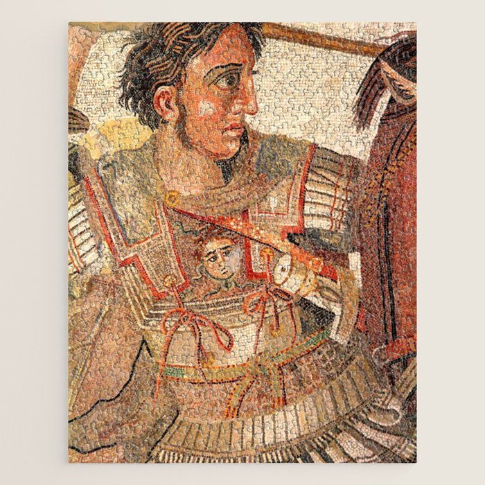 Battle Of Issus Mosaic Alexander The Great Jigsaw Puzzle Gallery Image 1