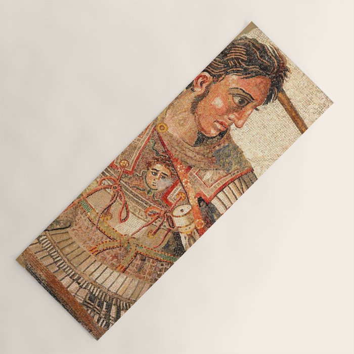 Battle Of Issus Mosaic Alexander The Great Yoga Mat Gallery Image 1