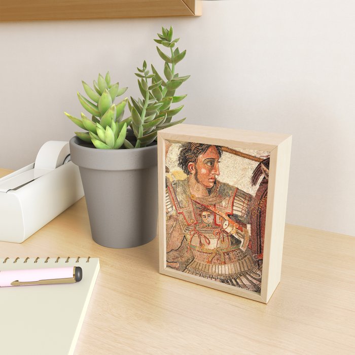 Battle Of Issus Mosaic Alexander The Great Mini Art Print Gallery Image 2