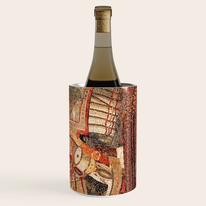 Battle Of Issus Mosaic Alexander The Great Wine Chiller Gallery Image 3