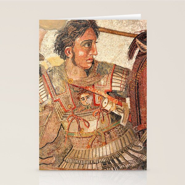 Battle Of Issus Mosaic Alexander The Great Stationery Card Gallery Image 2