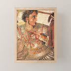 Battle Of Issus Mosaic Alexander The Great Mini Art Print Gallery Image 1