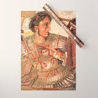 Battle Of Issus Mosaic Alexander The Great Wrapping Paper Gallery Image 1