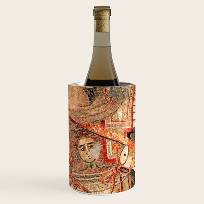 Battle Of Issus Mosaic Alexander The Great Wine Chiller Gallery Image 1