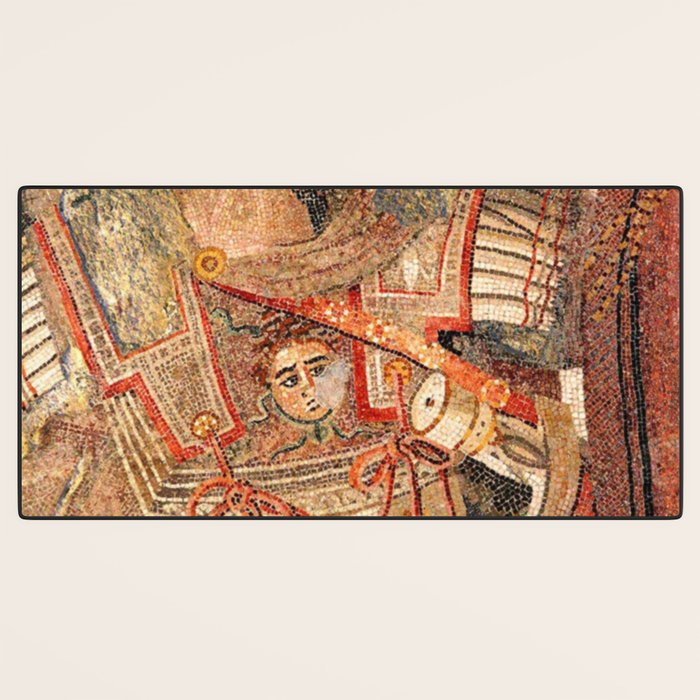 Battle Of Issus Mosaic Alexander The Great Desk Mat Gallery Image 3