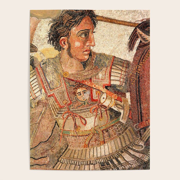 Battle Of Issus Mosaic Alexander The Great Poster Gallery Image 1