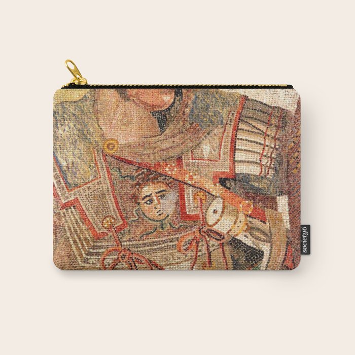 Battle Of Issus Mosaic Alexander The Great Carry All Pouch Gallery Image 1