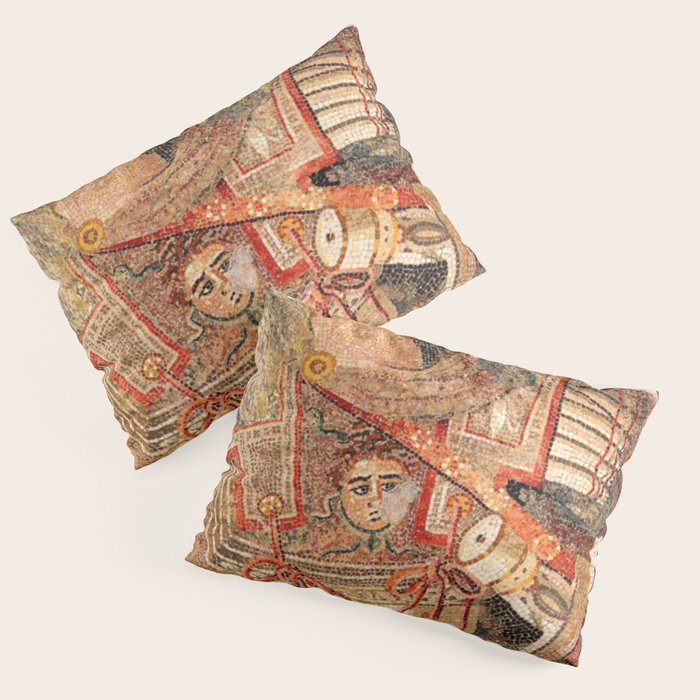 Battle Of Issus Mosaic Alexander The Great Pillow Sham Gallery Image 3