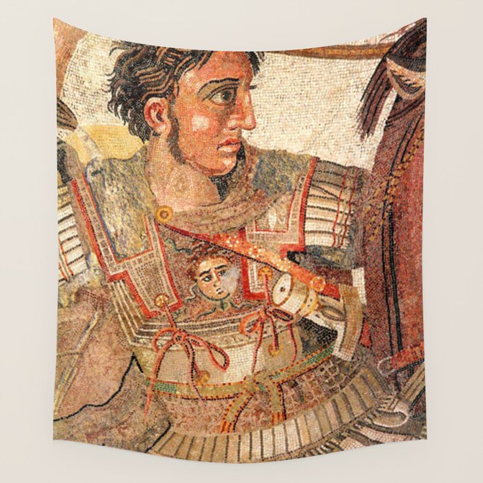 Battle Of Issus Mosaic Alexander The Great Wall Tapestry Gallery Image 1