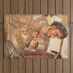 Battle Of Issus Mosaic Alexander The Great Outdoor Rug Gallery Image 1